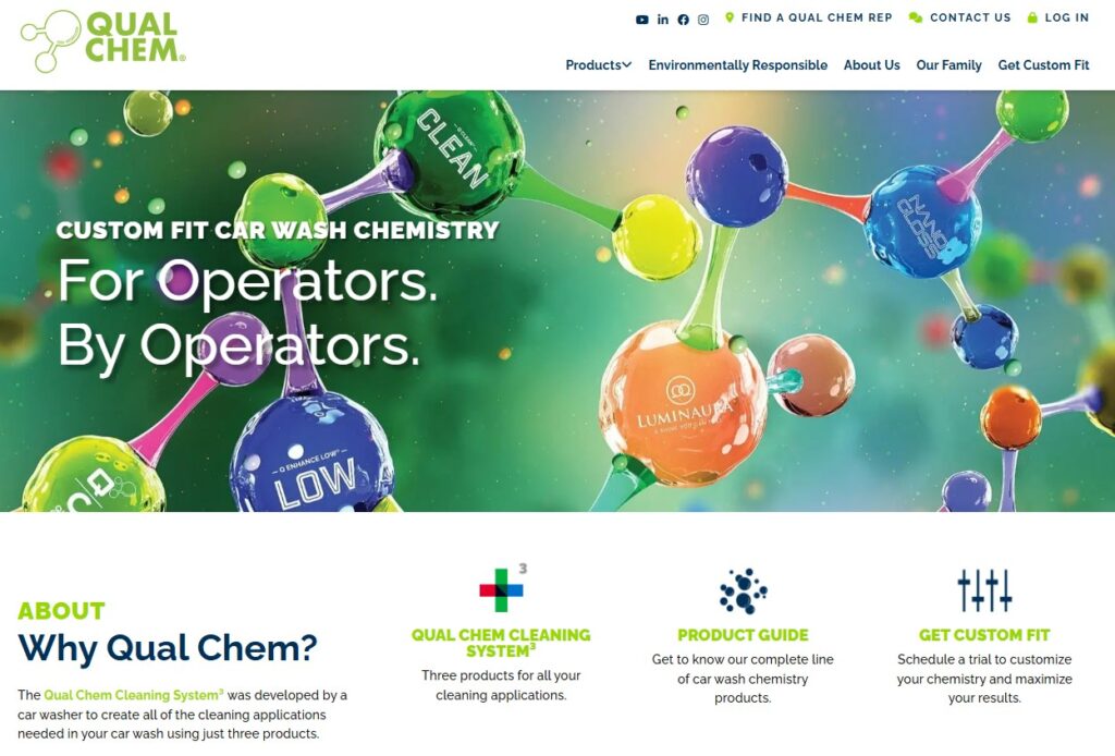 Image of Qual Chem Home page