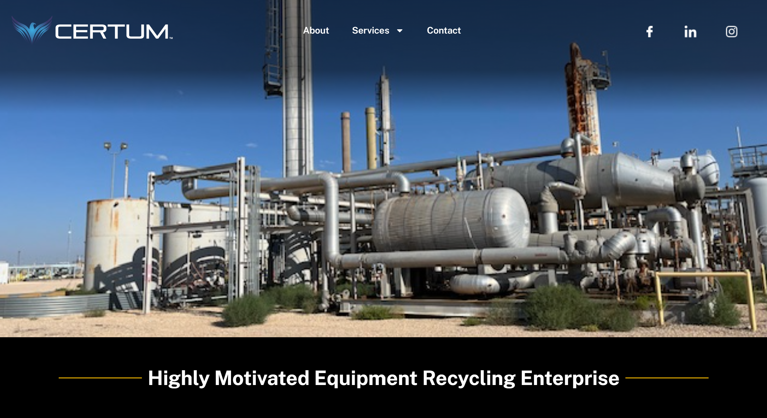 Certum Elite Website featured image.